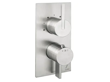 PLAYSTEEL 58 - 5880198 - Thermostatic stainless steel shower mixer _ Fir Italia